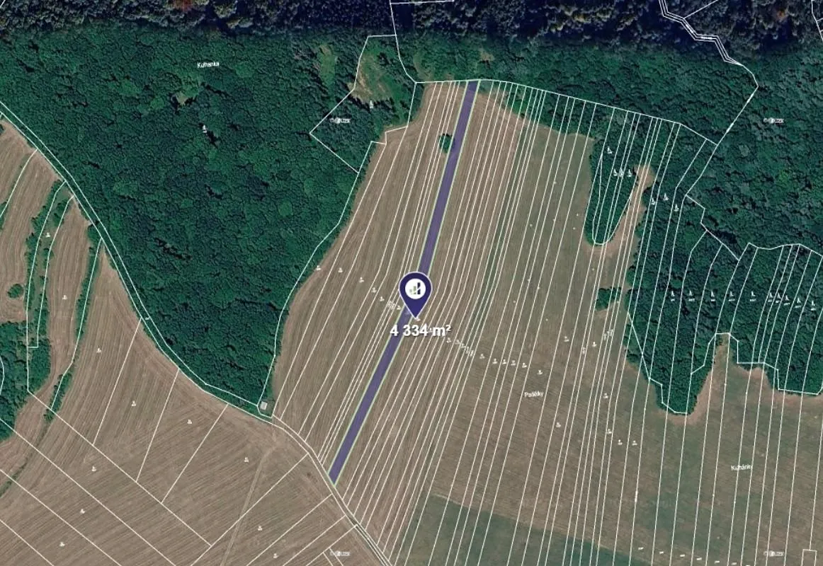 Prodej louky 4334 m²